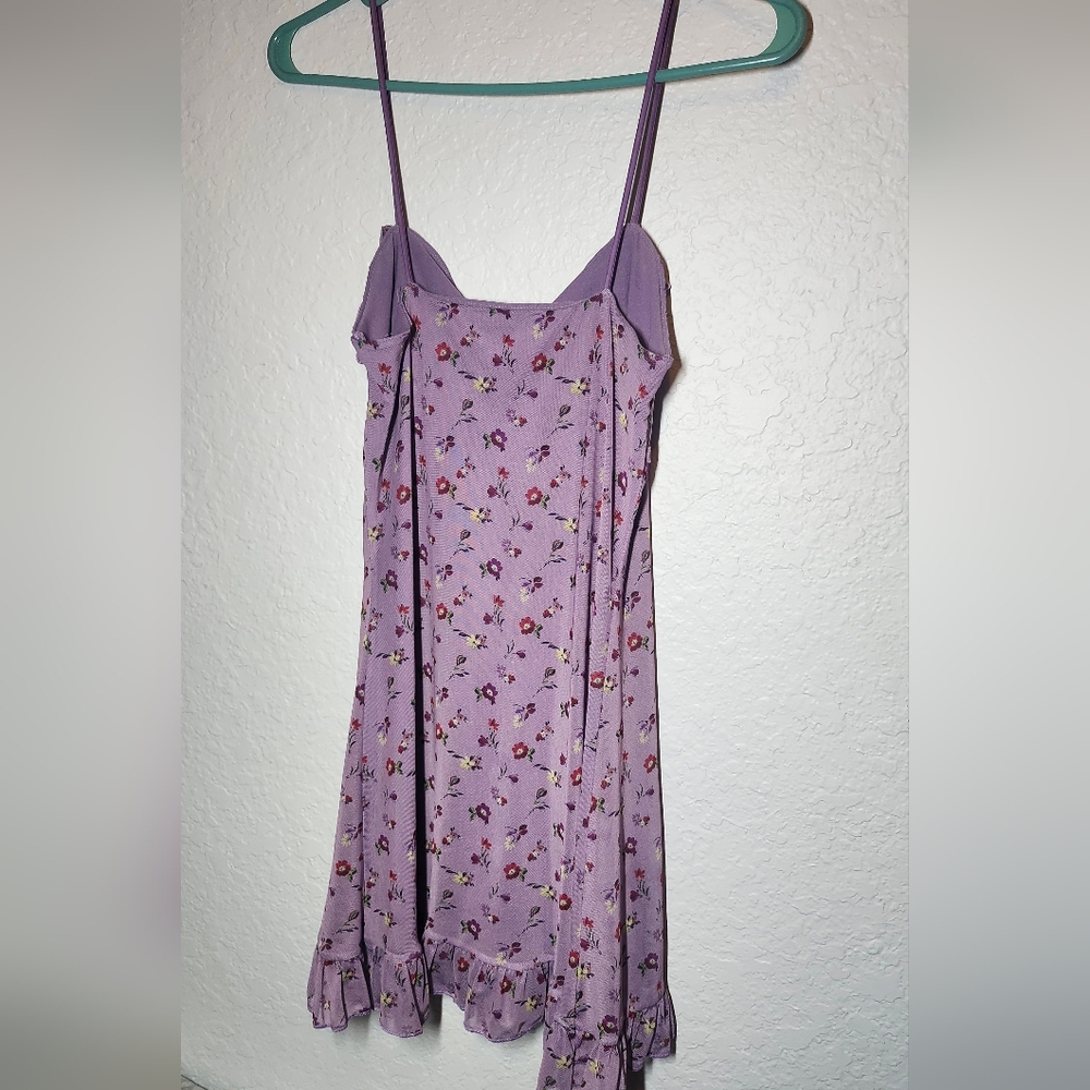 urban outfitters Floral Purple Dress size small - Picture 5 of 5